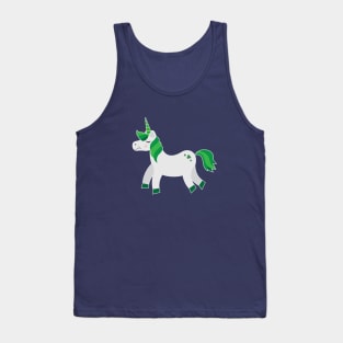 Unicorn st Patrick's day design Tank Top